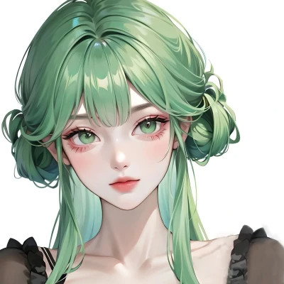AI动漫女生头像