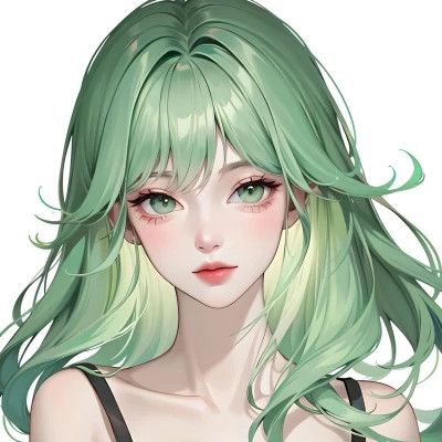AI动漫女生头像