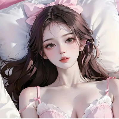 AI动漫美女头像系列图片