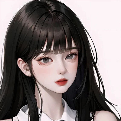 动漫头像女生ai高清