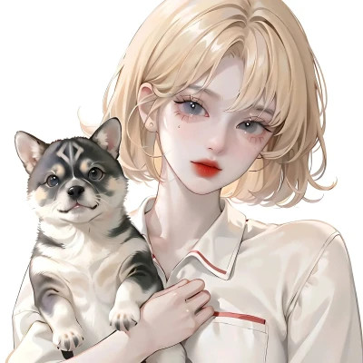 动漫头像女生ai高清