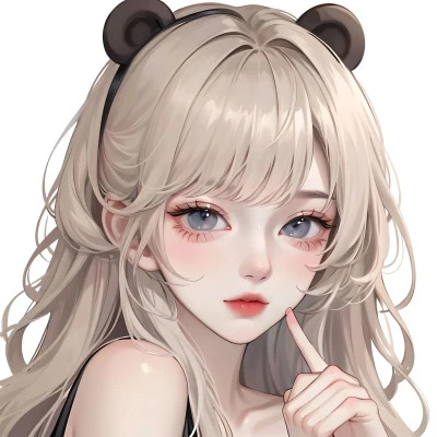 动漫头像女生ai高清