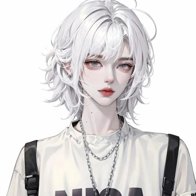 AI系动漫女生头像图片