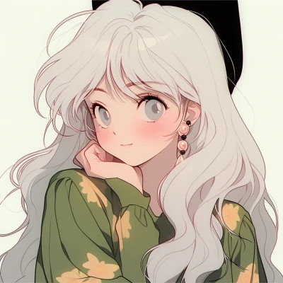 女生老式日漫头像图片