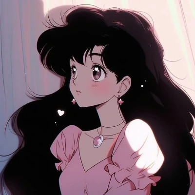 女生老式日漫头像图片