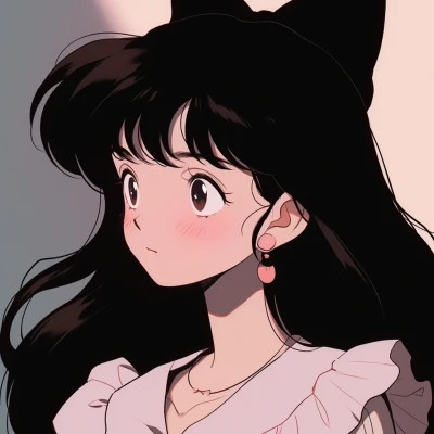 女生老式日漫头像图片