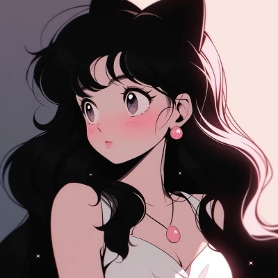 女生老式日漫头像图片