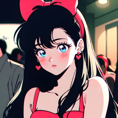 女生老式日漫头像图片
