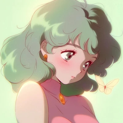 女生老式日漫头像图片