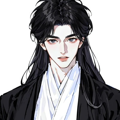男生AI漫画头像图片