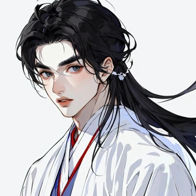 男生AI漫画头像图片