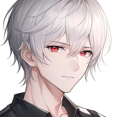 AI绘画男的好看图片头像