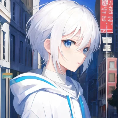 AI绘画男的好看图片头像