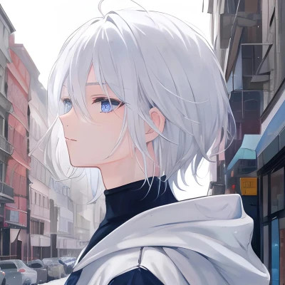 AI绘画男的好看图片头像