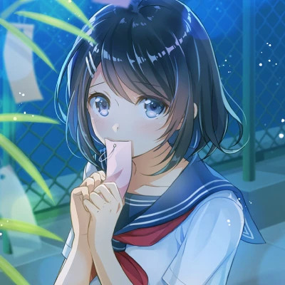 动漫清新女生头像图片高清