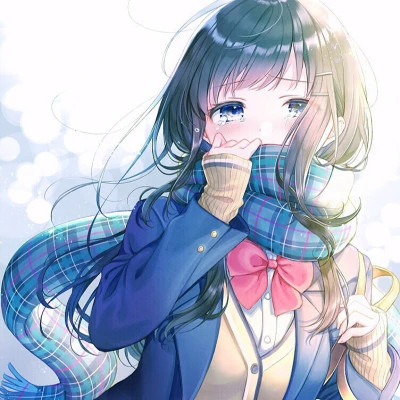 小清新女生动漫头像图片