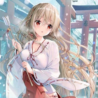小清新女生动漫头像图片