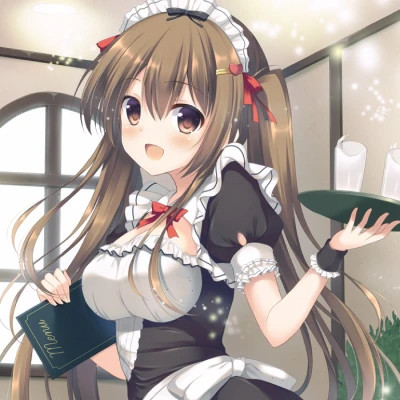 小清新女生动漫头像图片