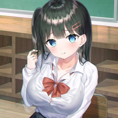 小清新女生动漫头像图片