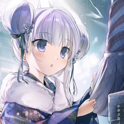 小清新女生动漫头像图片