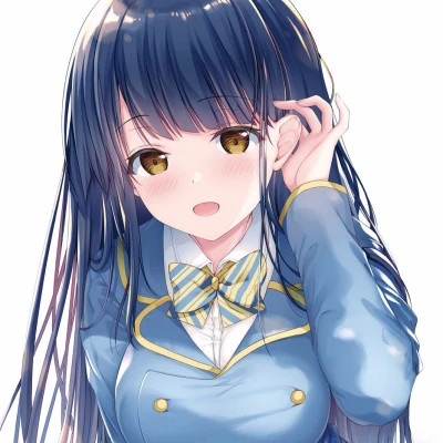 小清新女生动漫头像图片