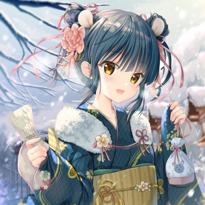 小清新女生动漫头像图片