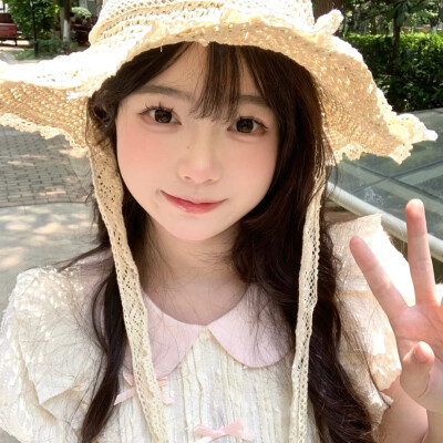 少女头像真人女生高清图片