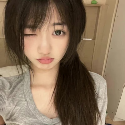 可爱少女网红真人女生头像图片
