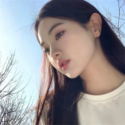高清真人少女的微信头像图片