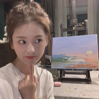 少女心真人可爱头像图片