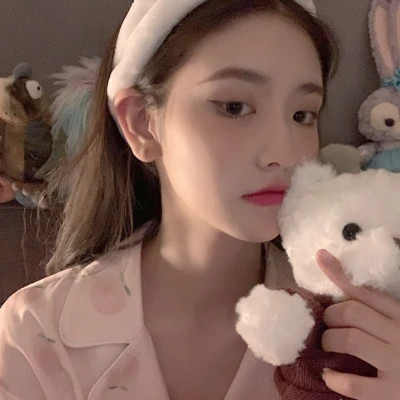 少女心真人可爱头像图片