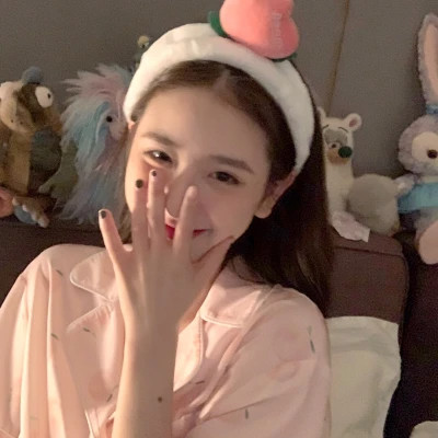 少女心真人可爱头像图片