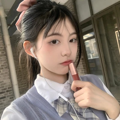 少女心真人可爱头像图片