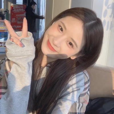 少女心真人可爱头像图片
