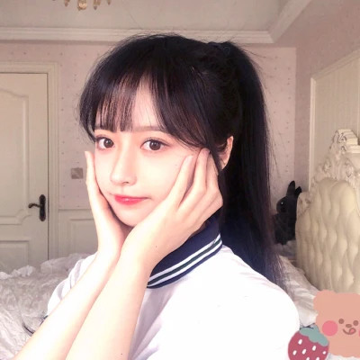可爱的女孩头像超萌真人图片