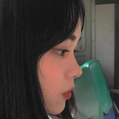 可爱真人少女心头像图片