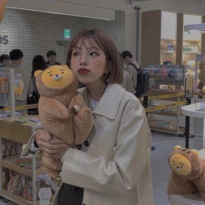 可爱真人少女心头像图片