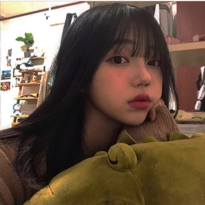 可爱真人少女心头像图片