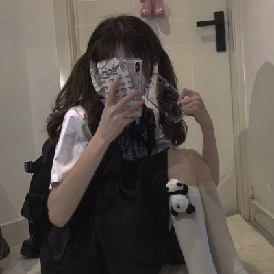 可爱真人少女心头像图片