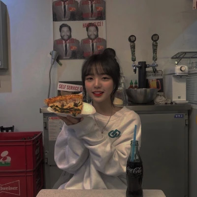可爱真人少女心头像图片