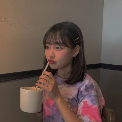 可爱真人少女心头像图片