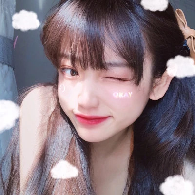 真人女生头像可爱图片
