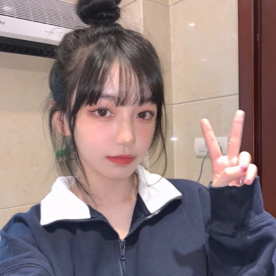 可爱真人清纯萌妹子头像图片