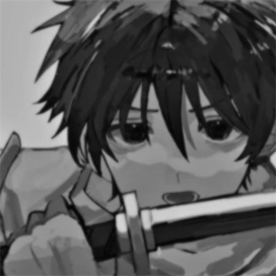 2025最近超火的黑白漫画头像男