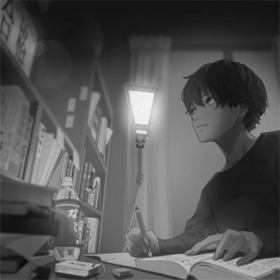 2025最近超火的黑白漫画头像男