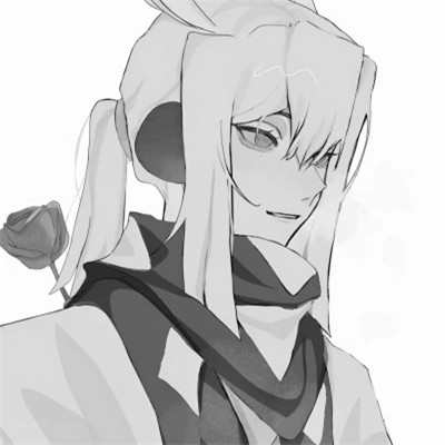 优质高清的黑白系动漫男头