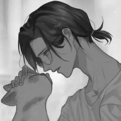 优质高清的黑白系动漫男头