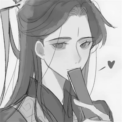 优质高清的黑白系动漫男头