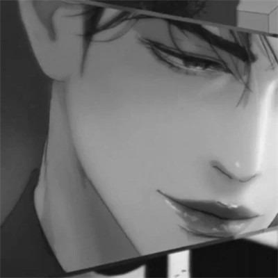 优质高清的黑白系动漫男头