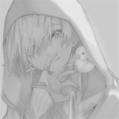 优质高清的黑白系动漫男头